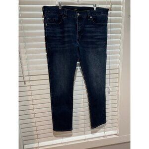 True Religion Rocco Relaxed Skinny Jeans w/Green Stitching NWT -  MSRP $159‎